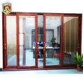 AS/NZ2208 standard double clear glazing aluminium frame heavy duty commercial building used metal security doors